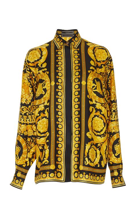 versace spray paint shirt|Versace shirts online.